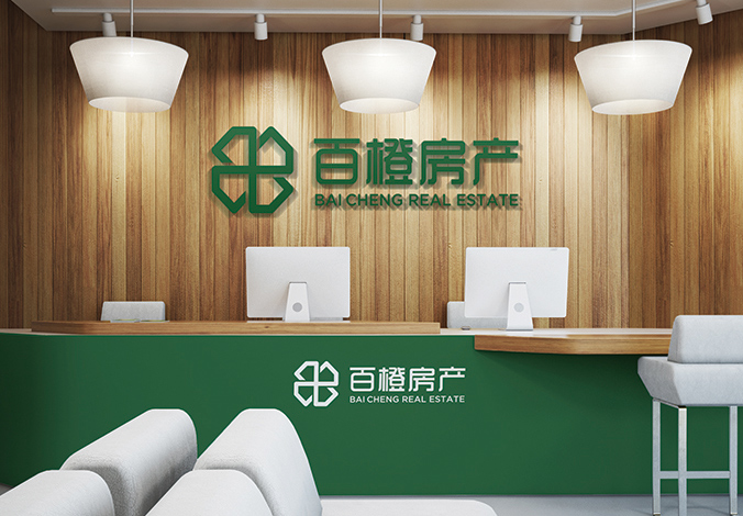 logo设计  公司logo设计  企业标志设计  百橙房产