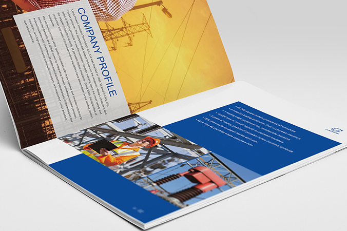 宣传册设计  画册设计  产品画册设计    华鑫电瓷科技