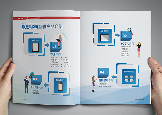 联想移动  宣传册设计  画册设计公司，北京设计公司