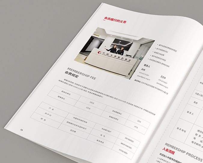 中国专利保护协会  宣传册设计,产品画册设计,画册设计